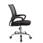 Berto II pakoworld office chair recline with mesh fabric in black shade 60x48x85-95cm