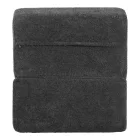 Armchair-Bed Ferderina pakoworld fabric in dark grey color 66x102x73cm