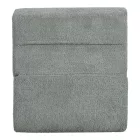 Armchair-Bed Ferderina pakoworld fabric in light grey color 66x102x73cm
