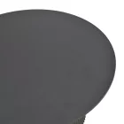 Dovel pakoworld coffee table mdf in black shade D70x40cm