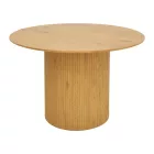 Karulo pakoworld table mdf in sonoma shade Φ120x76cm