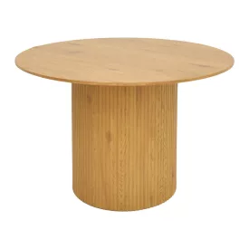 Karulo pakoworld table mdf in sonoma shade Φ120x76cm