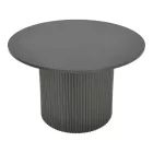 Karulo pakoworld table mdf in black shade Φ120x76cm