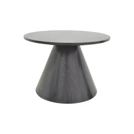 Donda pakoworld coffee table mdf in black shade D60x40cm