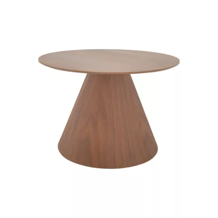 Donda pakoworld coffee table mdf in walnut shade D60x40cm