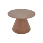 Donda pakoworld coffee table mdf in walnut shade D60x40cm
