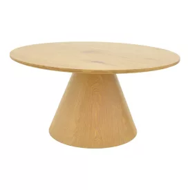 Donda pakoworld coffee table mdf in sonoma shade D80x45cm