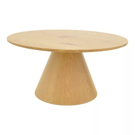 Donda pakoworld coffee table mdf in sonoma shade D80x45cm