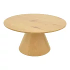 Donda pakoworld coffee table mdf in sonoma shade D80x45cm