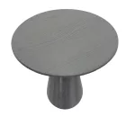 Donda pakoworld table mdf black D100x76cm