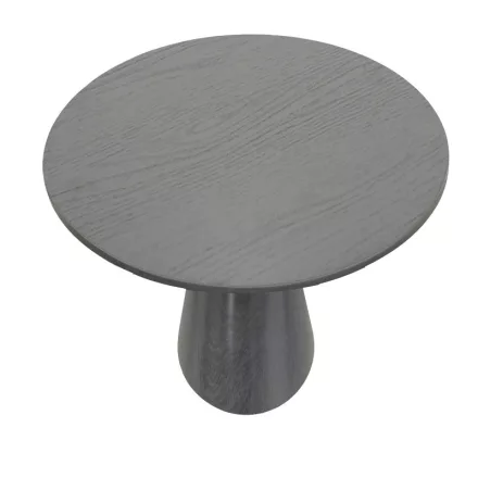 Donda pakoworld table mdf black D100x76cm