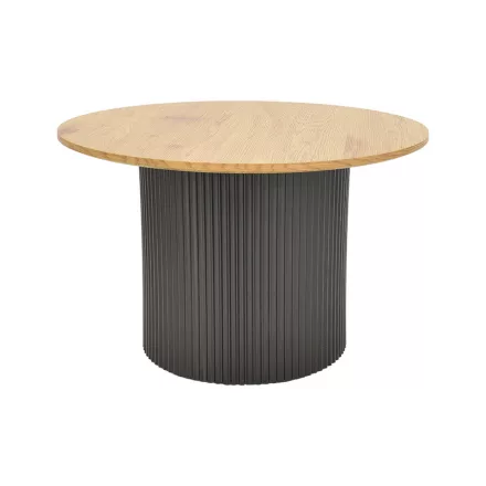 Dovel pakoworld mdf coffee table set of 2 sonoma-black