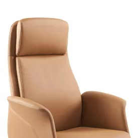 Manager office chair Derjio pakoworld brown pu 68x66x115cm