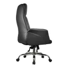Manager office chair Derjio pakoworld pu in black color 68x66x115cm