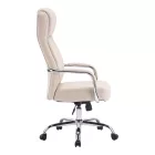 Manager office chair Rianda pakoworld beige pu 70x6x116-124cm