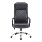 Manager office chair Rianda pakoworld black pu 70x6x116-124cm