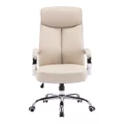 Manager office chair Venza pakoworld beige pu 70x65x117-124cm