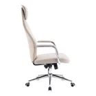 Manager office chair Ferka pakoworld beige pu 64x71x120-128cm