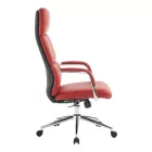 Manager office chair Bendona pakoworld red pu 71x78x119-127cm