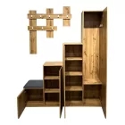 Nenich pakoworld entrance furniture in oak shade 150x37x180cm