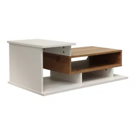   Coffee table Nuvele pakoworld in white-sonoma shade 90x50x35cm