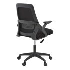 Office chair Reji pakoworld fabric mesh black 58x60x89-99cm