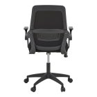 Office chair Reji pakoworld fabric mesh black 58x60x89-99cm