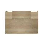 Reception Lotus pakoworld in oak color 140x70x110cm