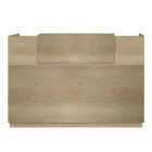 Reception Lotus pakoworld in oak  color 200x70x110cm