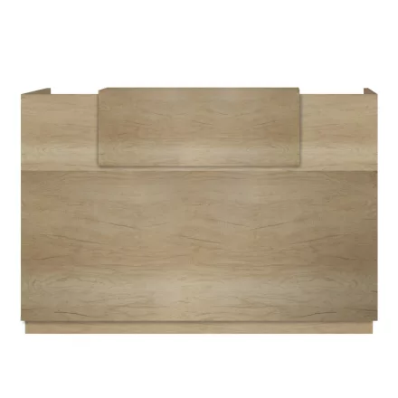 Reception Lotus pakoworld in oak  color 200x70x110cm