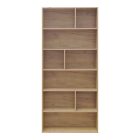 Bookcase Evergin pakoworld with drawers mdf in oak color 80x30x180cm