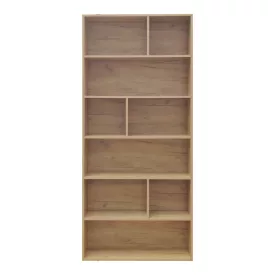   Bookcase Evergin pakoworld with drawers mdf in oak color 80x30x180cm