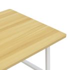 Study desk Ferje pakoworld with shelves mdf in natural-white color 100x48x75cm