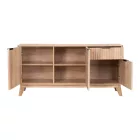 Hamea pakoworld mdf sideboard in natural shade 150x39.5x73cm