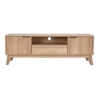 Hamea pakoworld mdf TV cabinet in natural shade 145x39.5x49cm