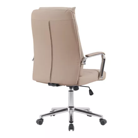 Manager office chair Siquel pakoworld pu in cappuccino color