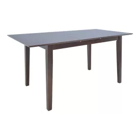   Mabor pakoworld extendable wood table in walnut color 120-150x80x73.8cm