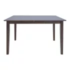 Mabor pakoworld extendable wood table in walnut color 120-150x80x73.8cm