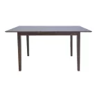 Mabor pakoworld extendable wood table in walnut color 120-150x80x73.8cm