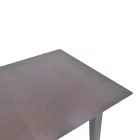 Mabor pakoworld extendable wood table in walnut color 120-150x80x73.8cm