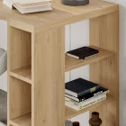 Working Table Colmar pakoworld in oak color 140x60x75cm