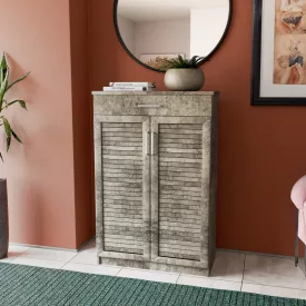   Shoe cabinet Sante pakoworld 20 pairs antique anthracite 80x37x123cm