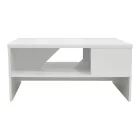 Coffee table Naya pakoworld in white color 93x46x43cm