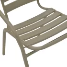 Chair Tade pakoworld metal in champagne color 54x58x73cm