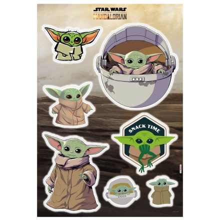 Star Wars A Gyermek Csoport, falmatrica