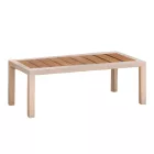 Garden lounge Fashionable pakoworld set 4pcs beige fabric-white aluminium