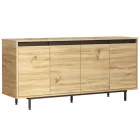 Sideboard Jethro pakoworld sonoma-wenge 160x44.5x75.5cm