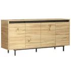 Sideboard Jethro pakoworld sonoma-wenge 160x44.5x75.5cm