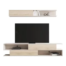   Living room Brick pakoworld set in sonoma oak-cream color 240x40x50.4cm