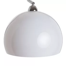   Floor lamp Fenxi pakoworld metal in white-silver color 105x30x178εcm